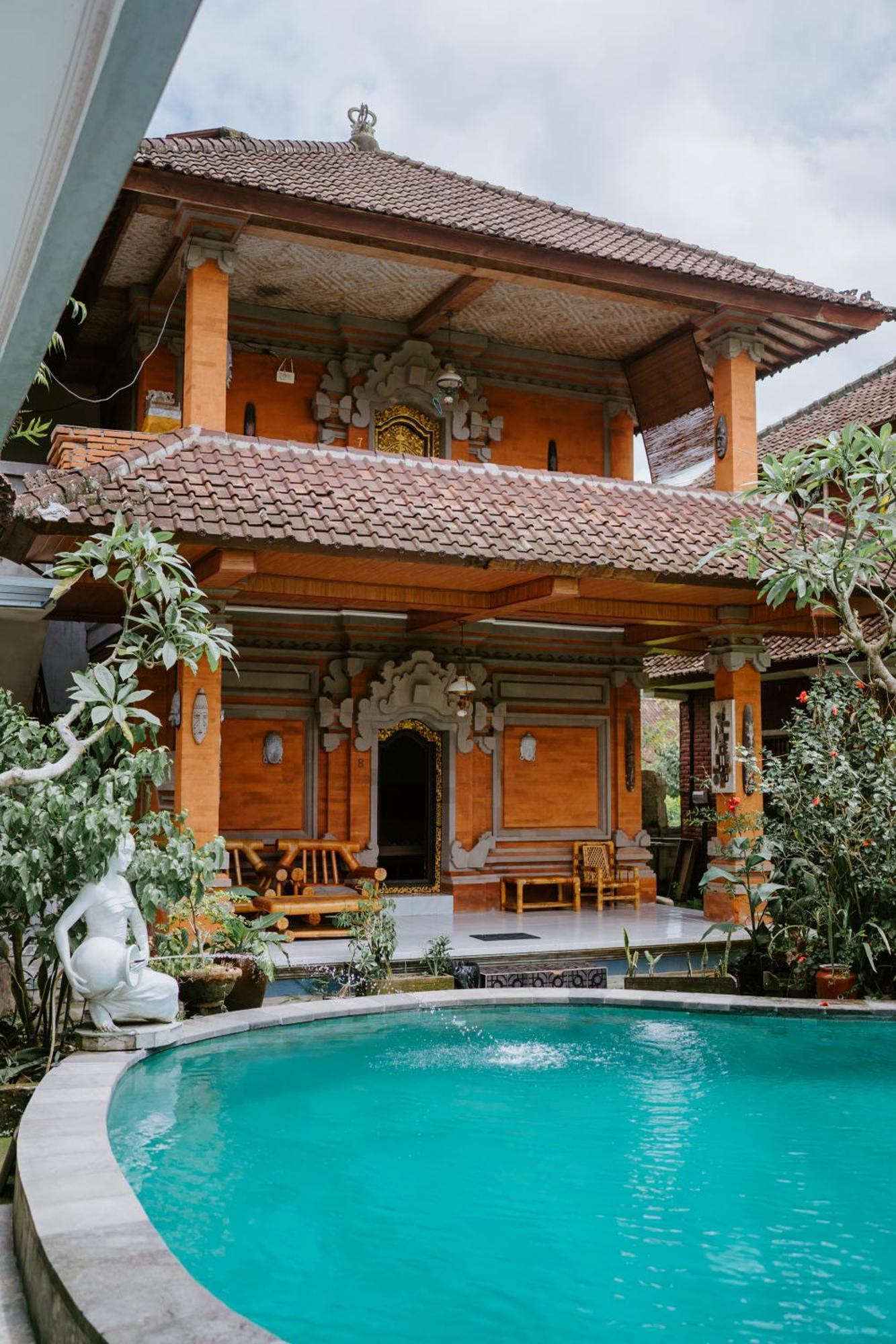 Warsi Bungalow Ubud Eksteriør bilde